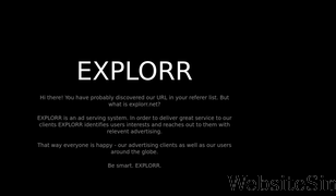 explorr.net Screenshot