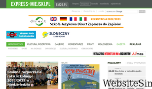 express-miejski.pl Screenshot