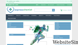 expresschemist.co.uk Screenshot