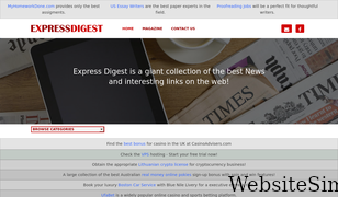 expressdigest.com Screenshot