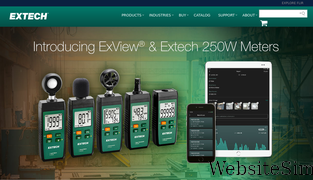 extech.com Screenshot