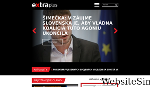 extraplus.sk Screenshot