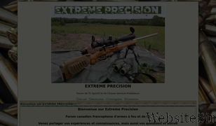 extreme-precision.com Screenshot