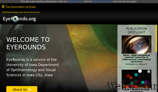 eyerounds.org Screenshot