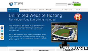 ez-web-hosting.com Screenshot