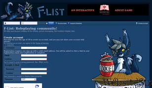 f-list.net Screenshot