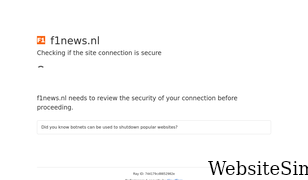 f1news.nl Screenshot