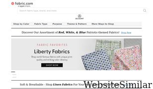 fabric.com Screenshot