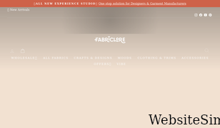 fabriclore.com Screenshot