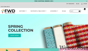 fabricwholesaledirect.com Screenshot