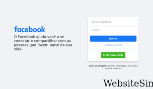 facebook.com.br Screenshot