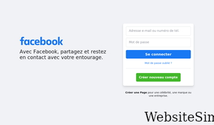 facebook.fr Screenshot