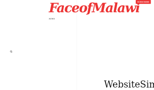 faceofmalawi.com Screenshot