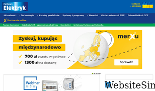 fachowyelektryk.pl Screenshot