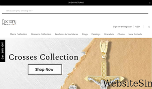 factorydirectjewelry.com Screenshot