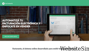 facturante.com Screenshot