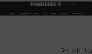 fagbladet3f.dk Screenshot