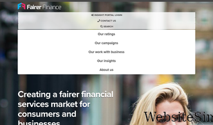 fairerfinance.com Screenshot