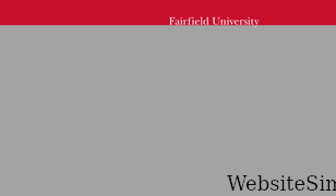 fairfield.edu Screenshot