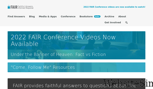 fairlatterdaysaints.org Screenshot