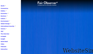 fairobserver.com Screenshot