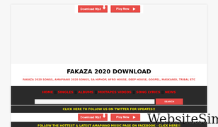 fakazadownload.com Screenshot
