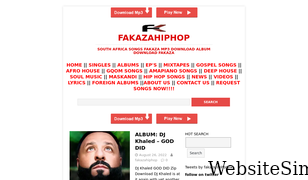 fakazahiphop.com Screenshot