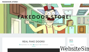 fakedoor.store Screenshot