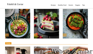 falafelandcaviar.com Screenshot