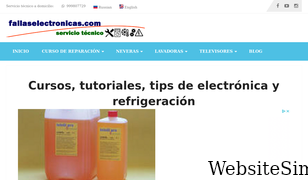 fallaselectronicas.com Screenshot