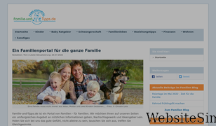 familie-und-tipps.de Screenshot