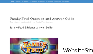 familyfeudfriends.com Screenshot
