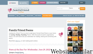 familyfriendpoems.com Screenshot