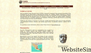famsi.org Screenshot