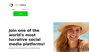 fan-topia.com Screenshot