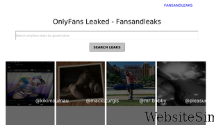fansandleaks.co Screenshot