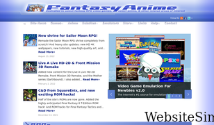 fantasyanime.com Screenshot