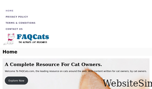 faqcats.com Screenshot