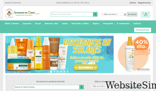 farmaciaencasaonline.es Screenshot