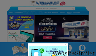 farmaciasdesimilares.com Screenshot