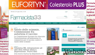 farmacista33.it Screenshot