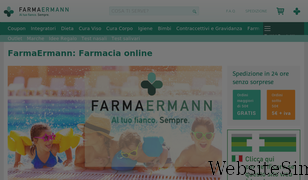farmaermann.it Screenshot
