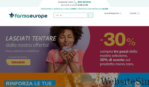 farmaeurope.eu Screenshot