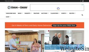farmanddairy.com Screenshot