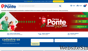 farmaponte.com.br Screenshot