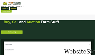 farmtender.com.au Screenshot