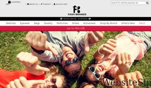 fashbrands.com Screenshot