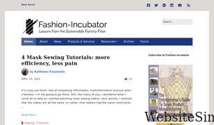 fashion-incubator.com Screenshot