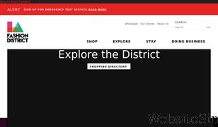 fashiondistrict.org Screenshot