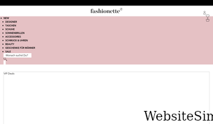 fashionette.de Screenshot